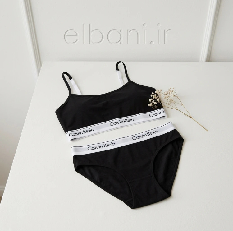 ست شورت و سوتین(نیمتن و شورت) ck کلوین کلاین